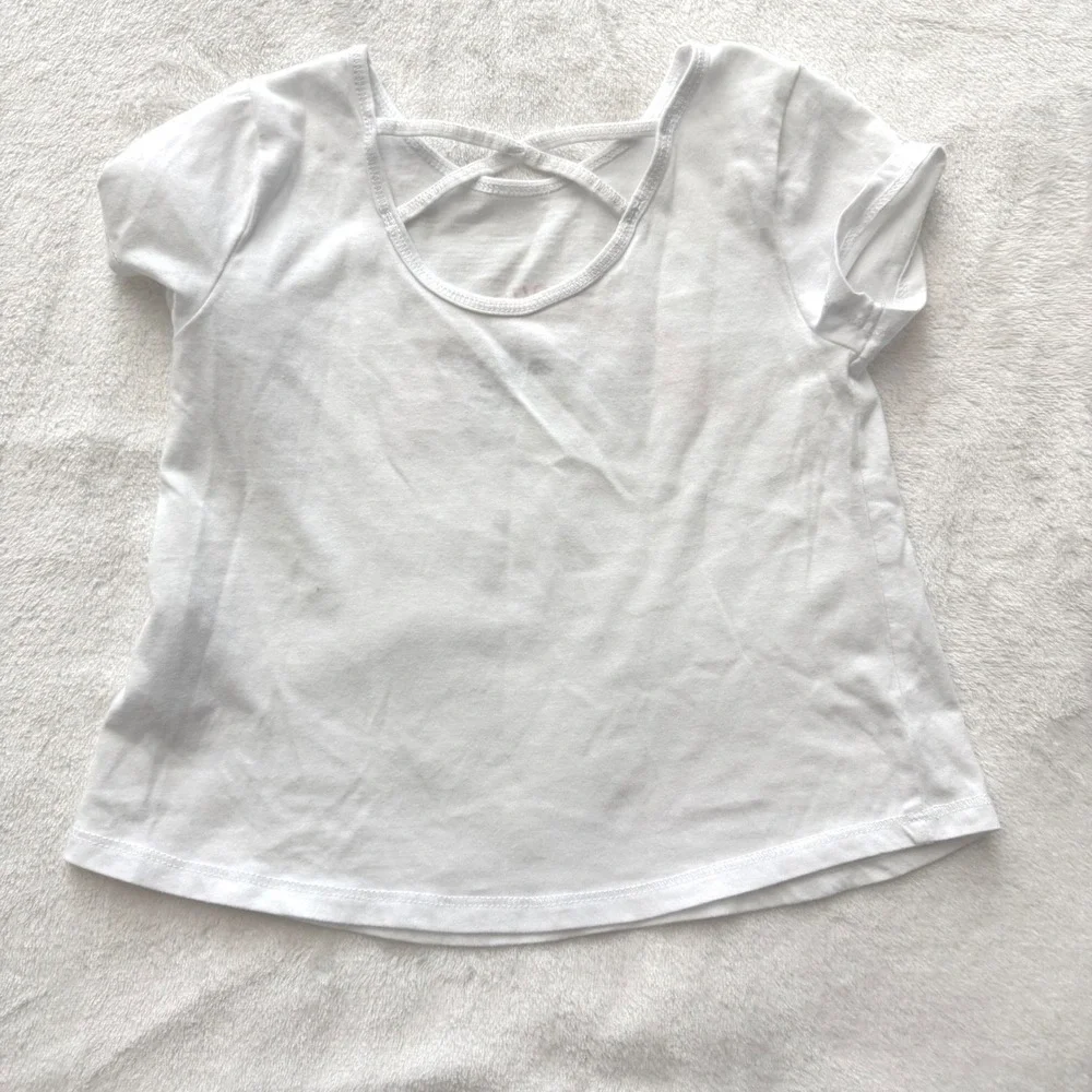 Girls Outfit Lot Size 4T Epic Threads Tops Suzette Blue‎ Athletic Shorts